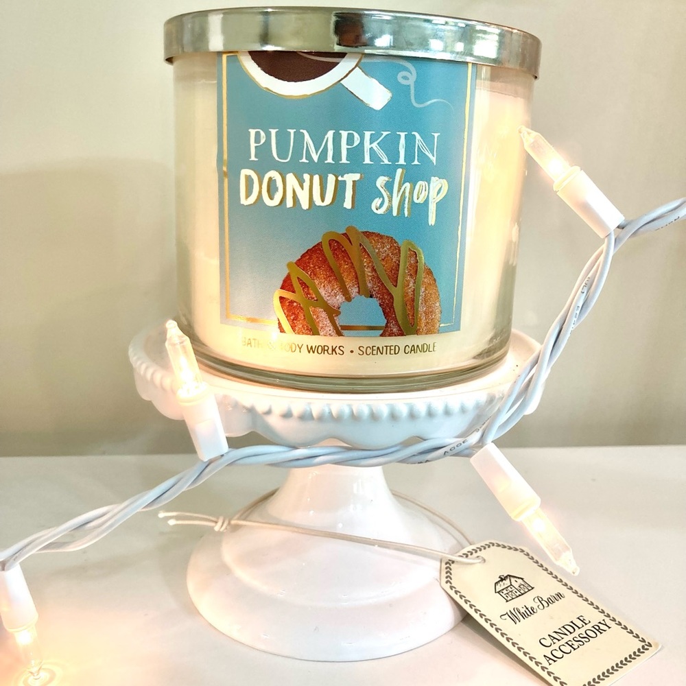Pumpkin Donut Shop Bath & Body Works Candle